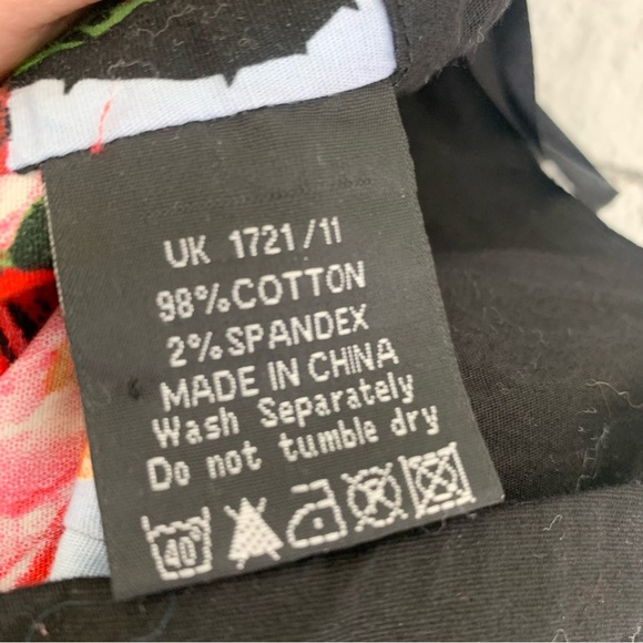 Hell Bunny Dress Dia De Los Meurtos Day Of The Dead Sugar Skull Pinup XL - Picture 9 of 9